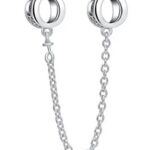 Chain with Crown Tips - Silver