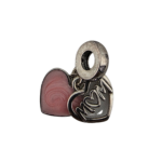 Mom Luv (Heart) - Silver