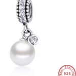 Pearl Medium dime sized - S925 Silver
