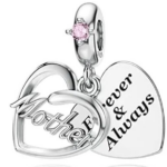 Mom Luv (Forever & Always) - Silver